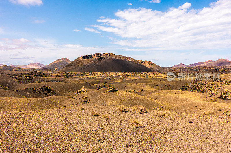 火山el cuervo lanzarote日加那利群岛